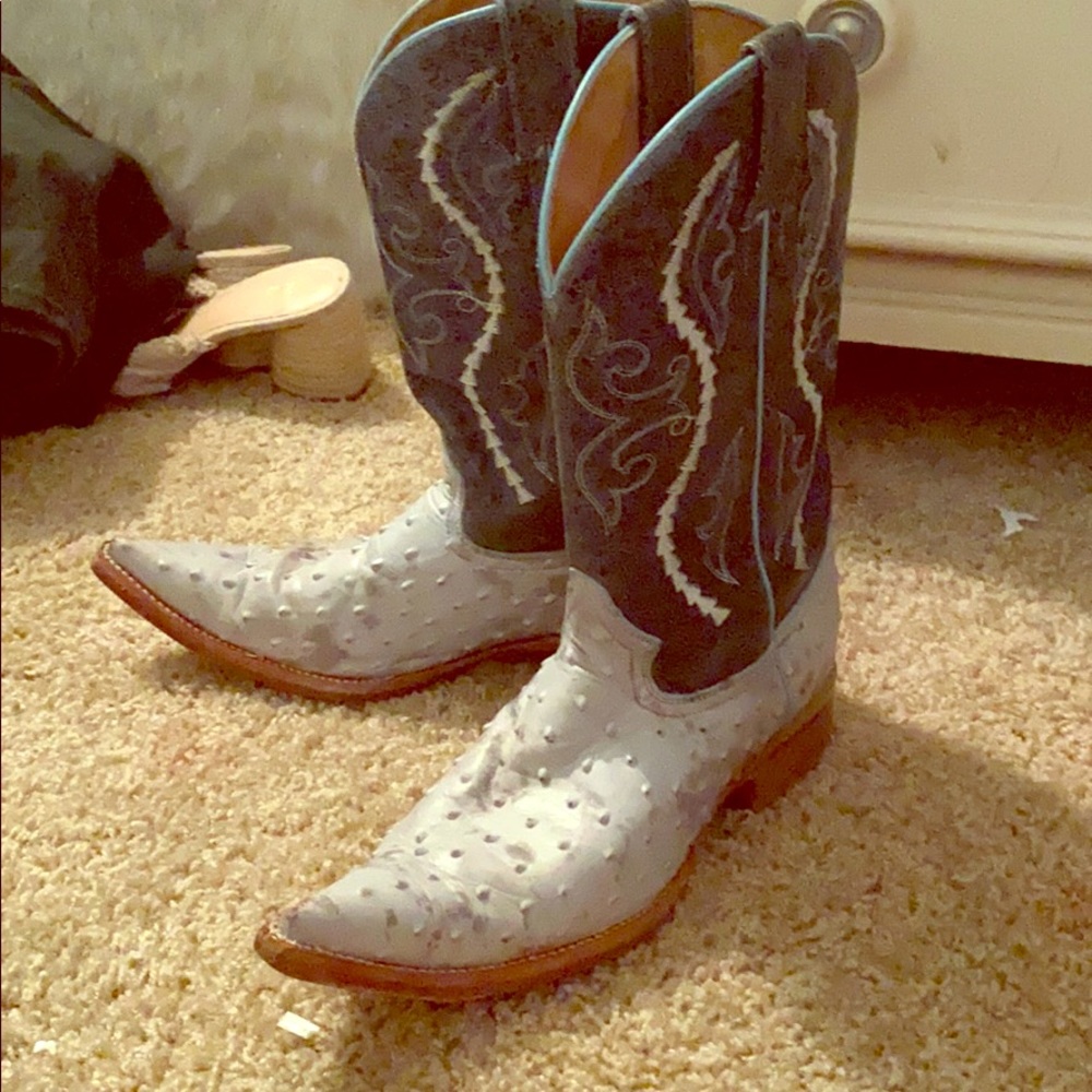 Teal Cowboy Boots
